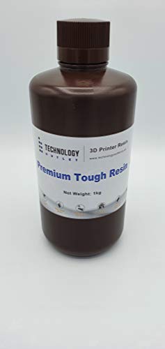 TECHNOLOGY OUTLET PREMIUM 3D PRINTER TOUGH RESIN (SOLID GREY 1LTR)
