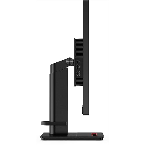 Image of Lenovo ThinkVision P27h 27-inch 2560 x 1440 LED Backlit Quad HD LCD Monitor, 2-Pack Bundle with HDMI, DisplayPort in & Out, Daisy Chain Ready, Dock, USB-C, USB Hub, Desk Mount Dual Monitor Stand