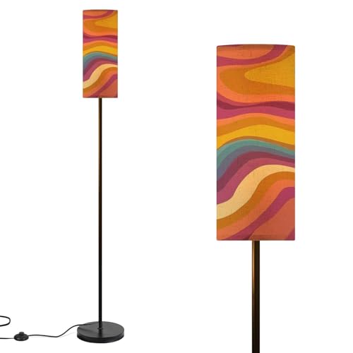 Modern Floor Lamps for Living Room Colorful Groovy Retro Disco