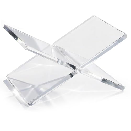 Expositor de libros de cocina atril de metacrilato de 5mm con diseño desmontable plano