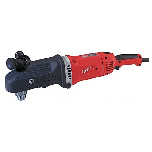 Right Angle Drill, 1/2 In, 450/1750 RPM