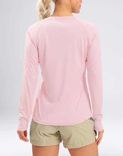 Image of UPF 50+ Sun Shirt for Women Long Sleeve Quick Dry UV Protection Hiking Top