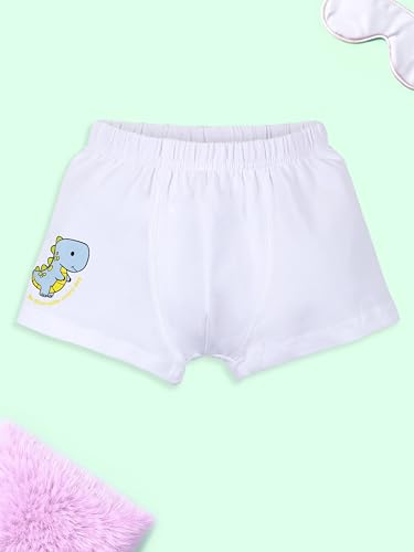 Image of KiddoPanti Boys Boxer Shorts Pack of 3 | Soft Cotton-Lycra Blend | Comfortable Fit with Bio Wash for All-Day Comfort | Kids Briefs