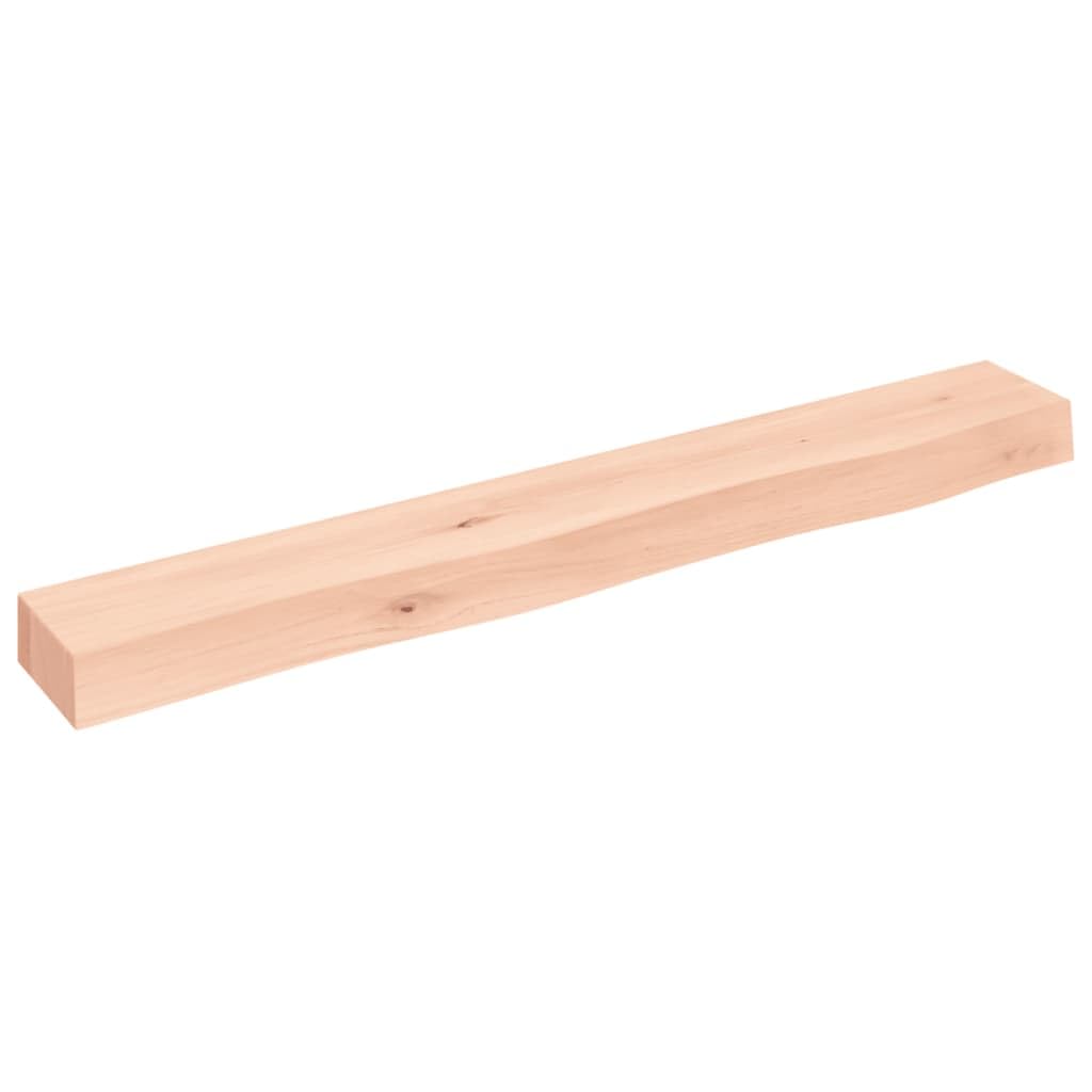 Repisas de pared en roble natural para organizar especias en cocinas modernas