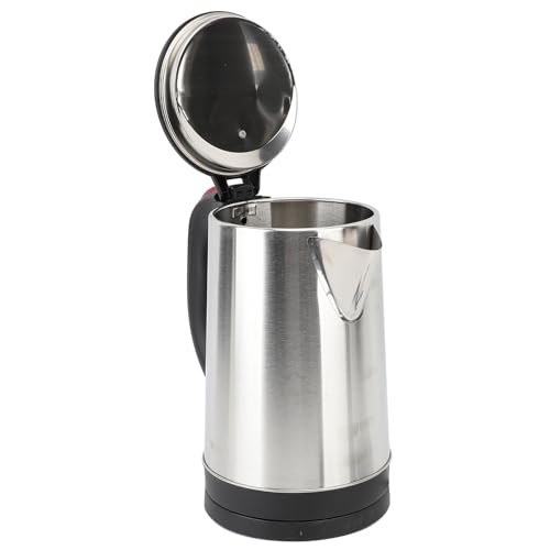 Qcwwy Hot Water Kettle, 1500W Electric Tea Kettle 2.5L Large Capacity Water Boiler, 360 Degree Rotating Base, Automatic Shut Off, Boil Dry Anti Scalding Kettle for (US Plug