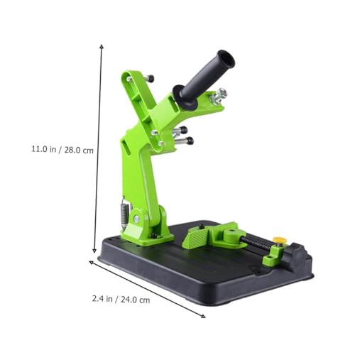 Support d'angle multifonction pour meuleuse 180-230 mm équerre robuste acier vert pour ponçage - 3