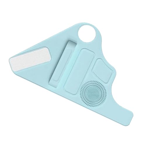 Bandeja de maquillaje para paleta de maquillaje, bandeja mixta de maquillaje ajustable, correa de mano para paleta de maquillaje con almacenamiento de pinceles de maquillaje, paleta de mano