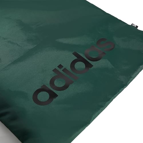 adidas Linear Gymsack, Sacca da Palestra Unisex-Adulto, Collegiate Green/White, One Size - Immagine 2