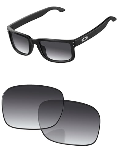 Image of Replacement Lenses for Oakley Holbrook OO9102 Sunglass - Precision Fit, UV Block & Impact Resistant