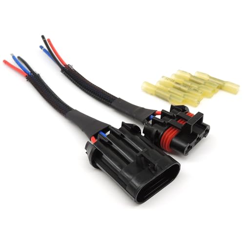 HiSport ATV Stator Connector Repair Harness Kit - Compatible with Polaris RZR Ranger UTV ATV Burnt Wire