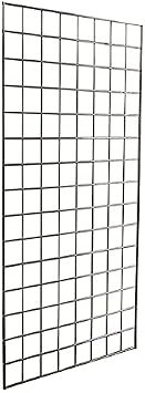 Grid Panel for Retail Display - Perfect Metal Grid for Any Retail Display, 2x 6, 3 Grids Per Package
