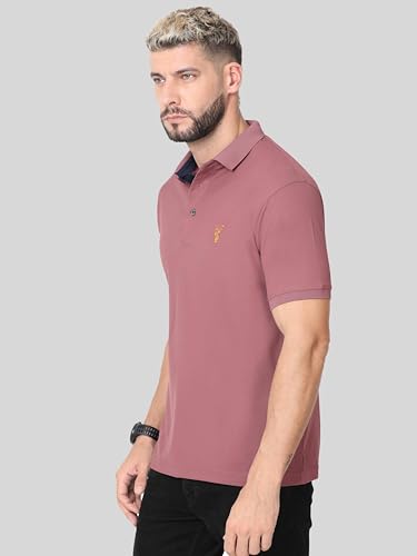 Image of STELLERS Men's Premium Regular Fit Polo T-Shirt's |Feather Touch Feel | Odour Resistant| Anti-Static| Wrinkle Free | Quick Dry | Stretchable | Lightweight | Sweat-Proof