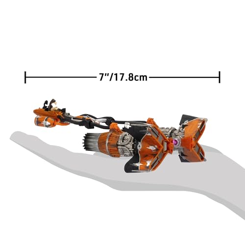 Star Wars™ Micro Galaxy Squadron Boonta Eve Classic - Three 5-Inch Podracer Vehicles with Flight Stands and Micro Figure Accessories - Image 3