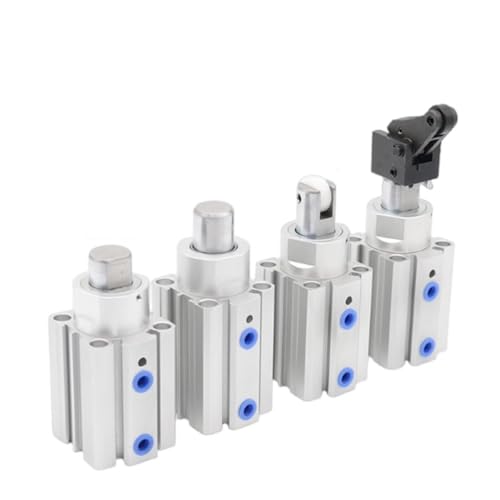 Vérin de blocage TWQ32X10SC pneumatique cylindrique pour automatisme - 3
