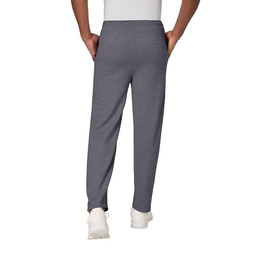 Hanes Mens EcoSmart Best Sweatpants, Athletic Lounge Pants with Cinched Cuffs, 1 Or 2 Pack