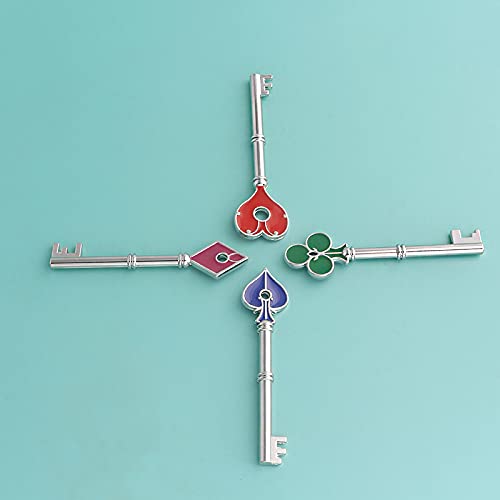 Songchangjewelry Game Remake Keys Set - 4 Pcs Rpd Keys Collection Set - For Game Fans, Kids Gift #TOP3