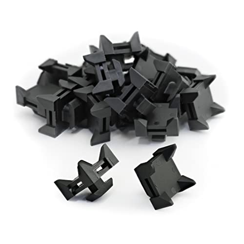 8020, 12316, 15 and 40 Series Nylon Cable Zip Tie Mounting Block 80/20 Cable Tie Mount for Wire Management (5)
