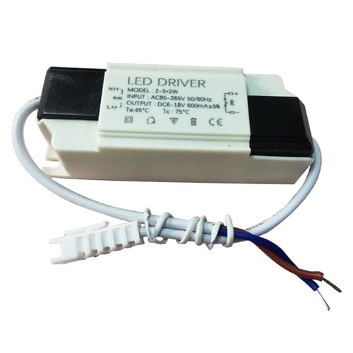 Pilote LED d'isolation 2-5x2W avec grande carte et courant constant 600mA