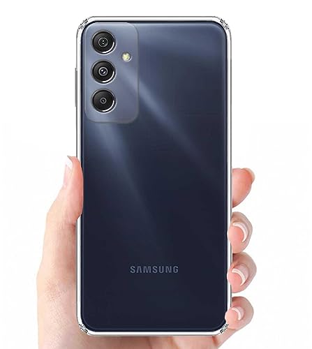 Image of Soft Silicone TPU Back Cover Compatible with Samsung Galaxy M34 5G