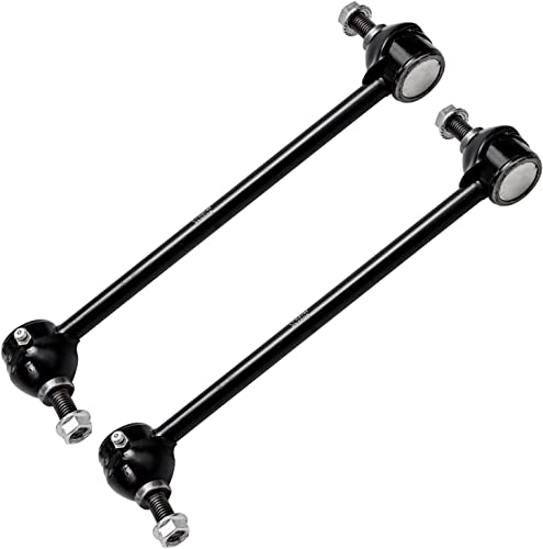 Image of Detroit Axle Replacement for Mercury Cougar Mystique Ford Contour [ Models w / 15'' Wheels ONLY ] Front Lower Control Arm w /Ball Joints + Sway Bars + Tie Rods Boots - 10pc Set