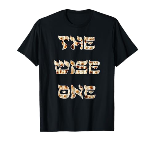 Passover The Wise One Matzah Funny Jewish Gift Pesach T-Shirt