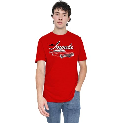 T-shirt Chevrolet Impala rouge une icône américaine à porter avec fierté