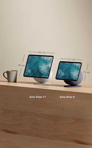 Miniatura 8 de Amazon Echo Show 11 (última generación): pantalla Full HD de 11", con colores brillantes, más espacio de interfaz y audio espacial (gris grafito), con Acceso Anticipado a Alexa+