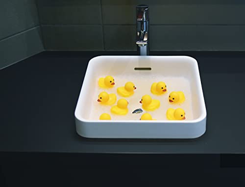 Yellow Rubber Ducks, 10pcs Preschool Bath Toys Bathtub Floating Squeaky Duckies Gift for Baby Shower Infants Kids Toddler Party Decoration - Image 5