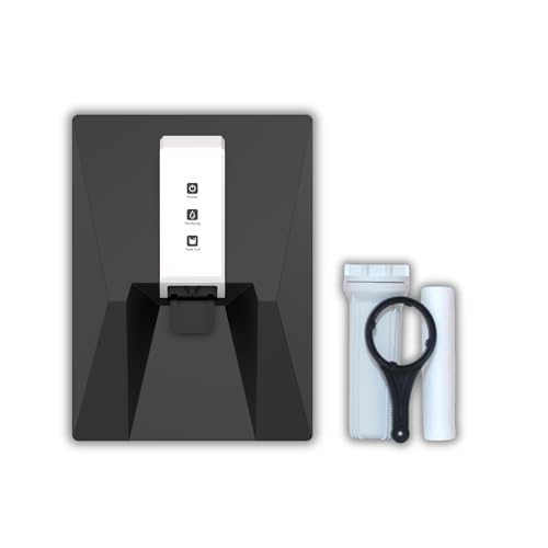 Image of Aqua Ultra Pro Black IRIS 9-L RO+UV UF+TDS Controller fully automatic Alkaline water purifier for home kitchen