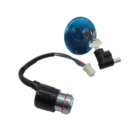 Cerradura de encendido con tapa y llaves para GN125 1982-2001 ideal para ruta diaria