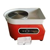 Keramik-Billeting-Maschine,Ceramic Molding Machine, Electric Billeting Machine with LCD Screen, Pedal Control & Removable Washable Basin for Beginners & Clay Art