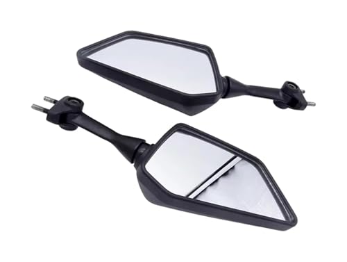 Espejos Ninja 250R EX250 manillar retrovisor moto calavera 8mm 10mm cromados 6