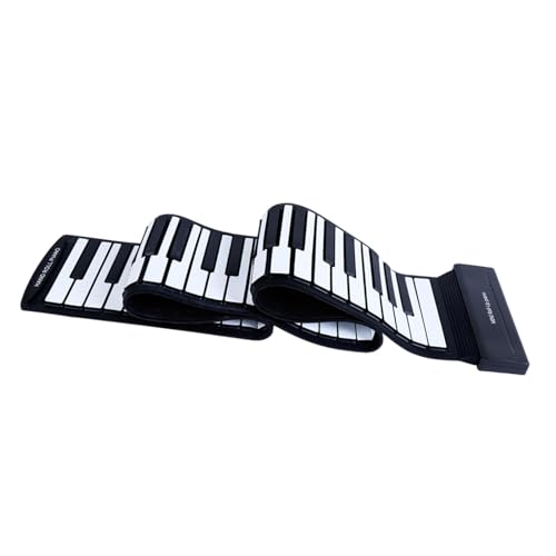 Baoblaze Clavier de Piano électrique enroulable à, en Silicone pliable, pour la programmation du salon, pour enfants - Les Beatles, Paul McCartney, John Lennon, RIngo Starr, George Harrison Baoblaze Clavier de Piano électrique enroulable à, en Silicone pliable, pour la programmation du salon, pour enfants – Image 7