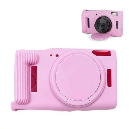 �yForCanon IXY 650 / ELPH 360 HS/IXUS 285 HS��p�z�V���R���ی�P�[�X ����~�߃O���b�v �����J�b�g�A�E�g �����^�y�� �����E���h�~ �������ȒP �R���p�N�g�f�W�J���A�N�Z�T���[