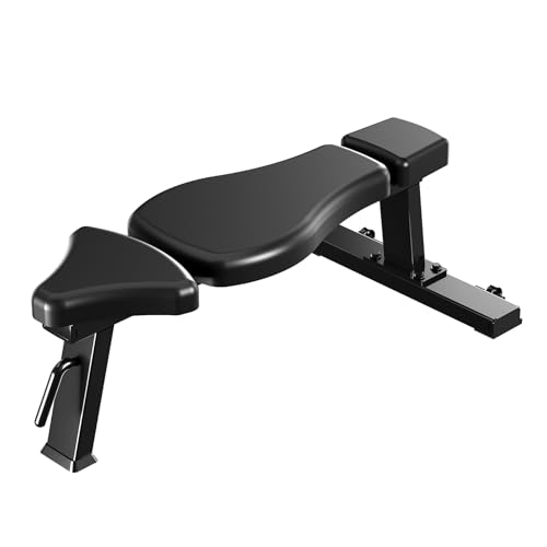 Image of Flat Weight Bench Workout Bench for Home Gym Weightlifting and Strength Training