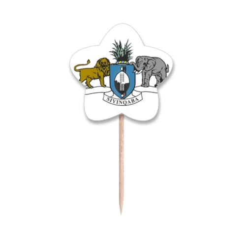 Drapeaux étoiles lable cupcake picks pour décoration de table thématique