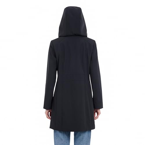 Image of Michael Kors Women's Single Breasted Raincoat With Detachable Hood