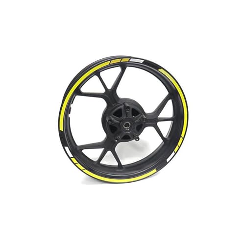 Reflektierende Aufkleber Die Äußere Felge Von Motorrädern Für Y&amaha Für Tracer 700 900 850 Für MT07 Für MT09(Style 4)