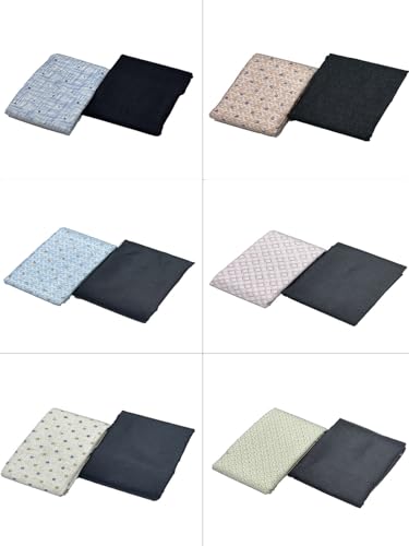 Image of Shirt pant Combo Pack of 6(Unstitched, Full Length Fabric)