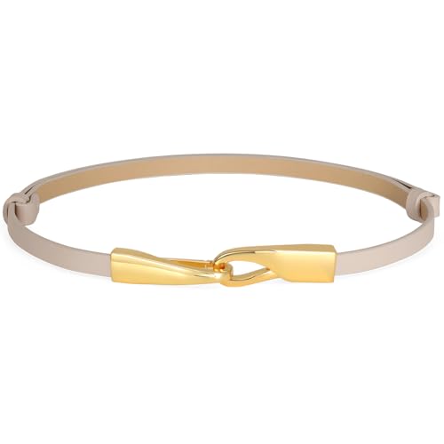 Women's Skinny Genuine Leather Belt 0.43