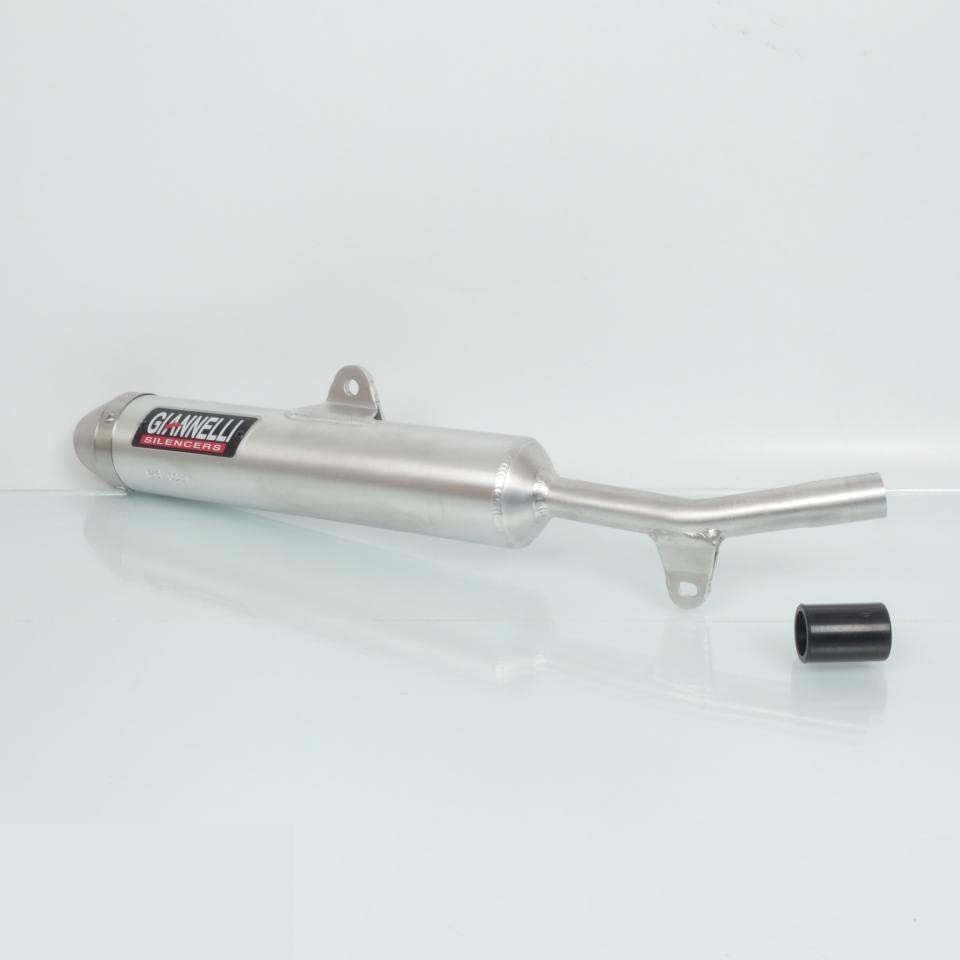 silenciador de escape giannelli para moto yamaha 125 dt re 2004 a 2006 nuevo