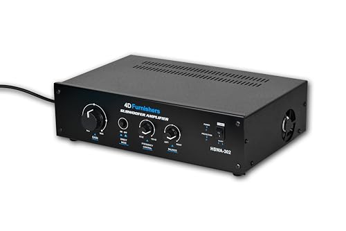 Image of 4D Furnishers Double Passive to Active Home Theater SubWoofer Amplifier | 600 Watts | HSWA-302 (New Version 20.06.2024)