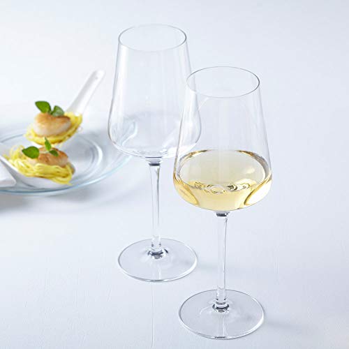 Foto von LEONARDO HOME Set aus 12 Weißweingläser Puccini, Weingläser, Teqton-Kristallglas, spülmaschinenfest