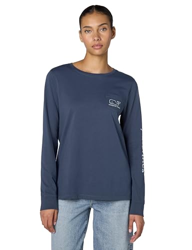 T-shirt femme manches longues Vineyard Vines doux contre la fraîcheur