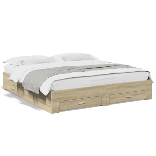 Base Colchon Con Cajones 180x200 Marca Homgoday