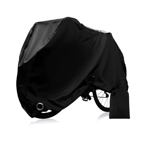TGSPYXCH Funda Bicicleta Impermeable 210D Oxford para Crescent Elder 2021-2026 Anti-UV Resistente al Viento y Polvo con Orificio Antirrobo y Bolsa de Almacenamiento,Blackstyle