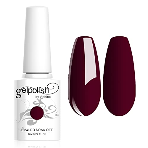 Vishine C01 - Esmalte de uñas semipermanente en gel, UV/LED, para manicura artística Cover