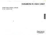 3CM090021GEN 2007 Husaberg FE450-E Engine Parts Manual
