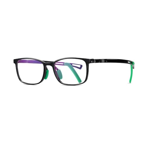 Image of Blue Light Blocking Glasses for Kids TR90 Frame Anti Blue Light Glasses with Anti Eyestrain & UV Glare for Gaming & Reading(Square /Black)