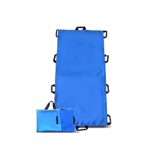 救護用担架 医療用ソフトストレッチャー、折りたたみ式ストレッチャー、10個のハンドル付き、防水性と耐裂性を備えたオックスフォード布の裏地、病院診療所、山岳救助で使用